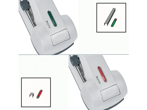 Blokhechter Leitz 5553 Heavy Duty Flat Clinch 120vel zilvergrijs