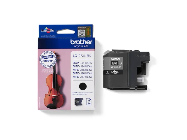 Inktcartridge Brother LC-127XLBK zwart HC