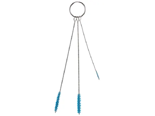 Hygiene 5362-3 pijpenborstelset blauw zacht (ring Ø2mm, Ø5mm, Ø6mm)