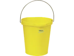 Hygiene 5686-6 emmer 12 liter geel maatverdeling en schenktuit