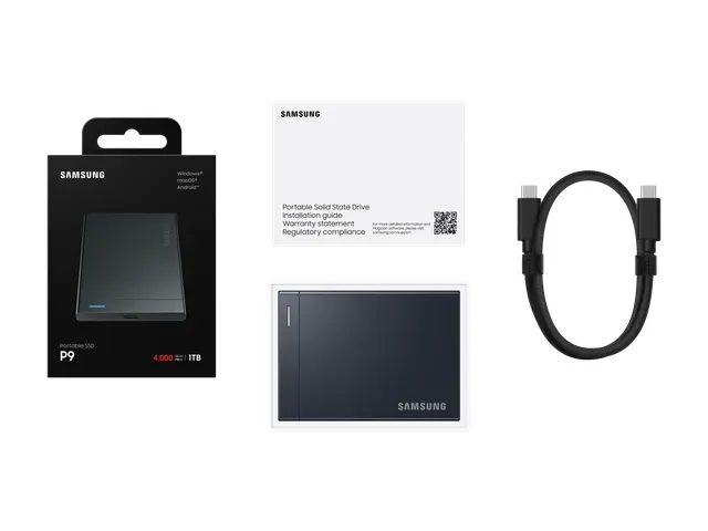 Portable SSD P9 USB 4.0 Gen 3x2 1TB