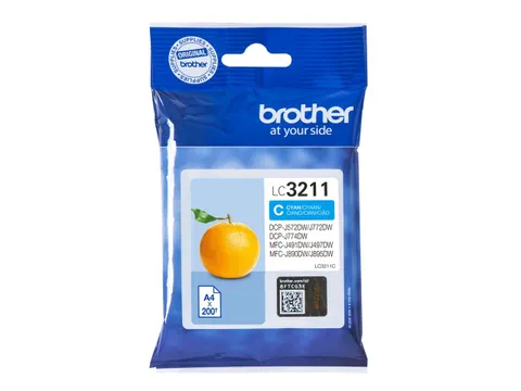 Inktcartridge Brother LC-3211 blauw