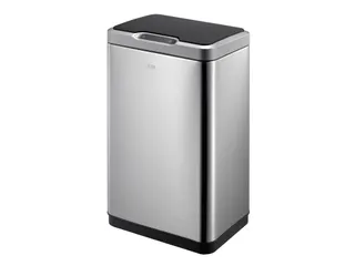 Stijlvolle Afvalbak Mirage Sensor Bin 30 Liter Mat Rvs Zwart - 1