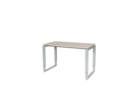 Domino Plus Bureau Hoogte Verstelbaar 1200x600mm Robson Eiken Alu