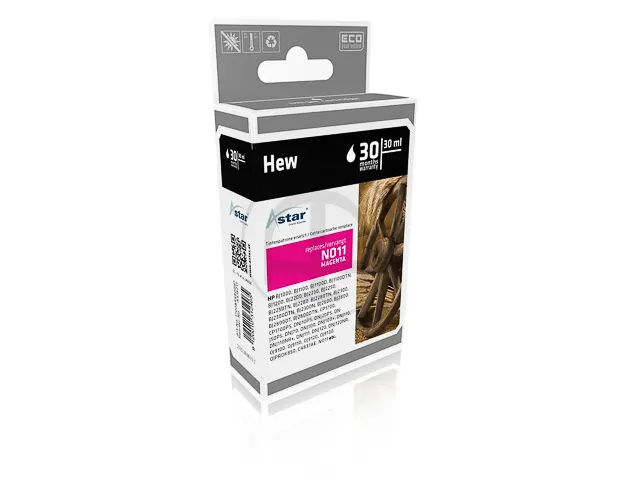 AS15211 ASTAR HP 11 DNJ Inkt magenta rebuilt 2000pagina's Chip 28ml