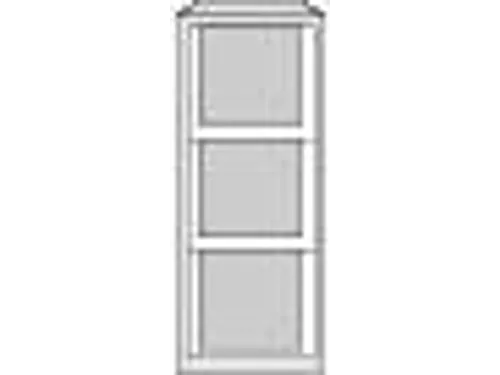 hangmappenkast,HxBxD 1016x413x622mm,3hangmappenframes,1baan