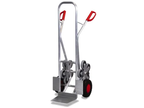 5 Ster Trappensteekwagen Aluminium 200kg Massief Rubber Banden