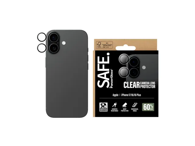 PanzerGlass SAFE. by Camera Lens Protector Transparent iPhone 17 |
