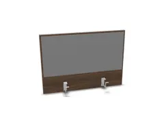 opzetpaneel bureau aanbouw achter NV bruin hickory BN8078-grijs 800mm