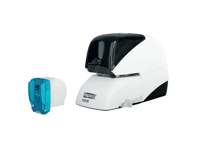 Nietmachine Rapid Elektrisch 5050E 50vel wit/zwart contactloos