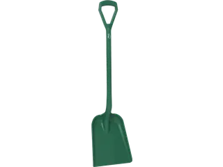 Lichtgewicht Schop D-Greep Korte Steel Groen - 1
