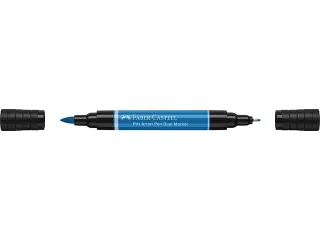 Tekenstift Faber-Castell Pitt Artist Pen duo marker 110 phthaloblauw - 3