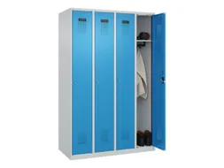 locker,HxBxD 1850x1200x500mm,4vak,vak B 300mm,cil.-slot