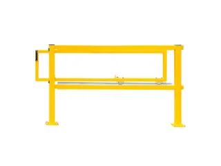 aanrijdbeschermingsplank,schuifhek-set,v. binnen,HxB 1000x1680-2530mm - 1