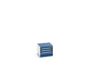 ladekast,HxBxD 400x525x525mm,3lade(n),m. lade voor normale belastingen - 7