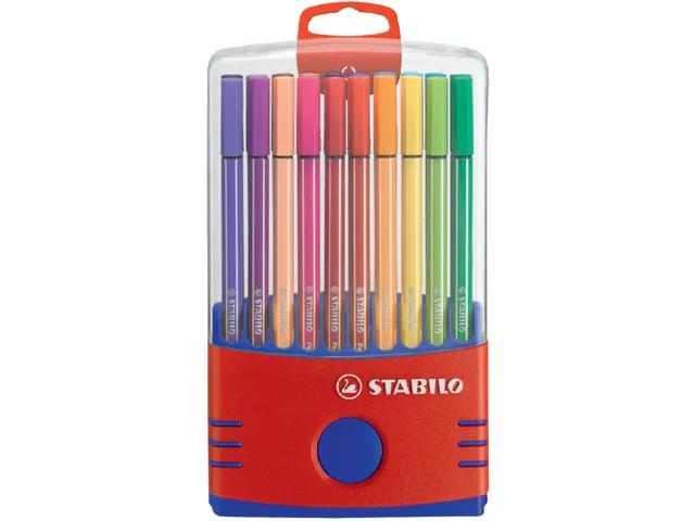 Viltstift Stabilo 68 Colorparade 20Stuks Assorti