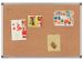 Prikbord Lega universal 45x60cm kurk retailverpakking - 1