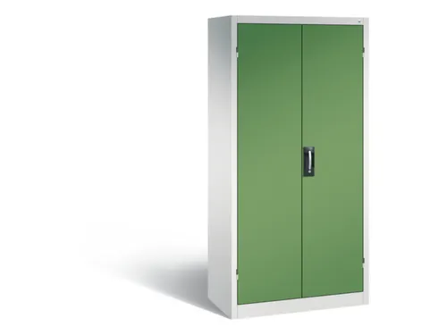 acculaadkast 1950x930x500mm 5stekkerdozen 230V cil.-slot front RAL6011