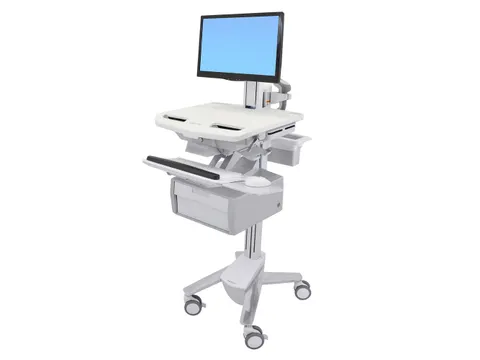 Medische Trolley StyleView met LCD-draaipunt 1 hoge lade (1x1)