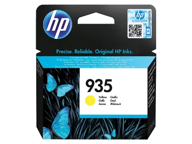 Inktcartridge HP C2P22AE 935 geel