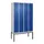 dubbeldekse locker,HxBxD 2120x1200x500mm,4x2vak.,vak B 300mm