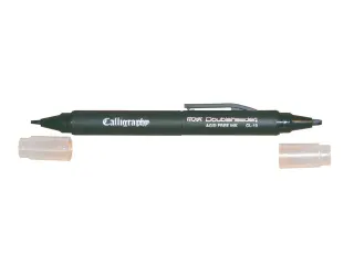 Kalligrafiepen Itoya CL10 1.5mm én 3.0mm penpunt zwart - 2