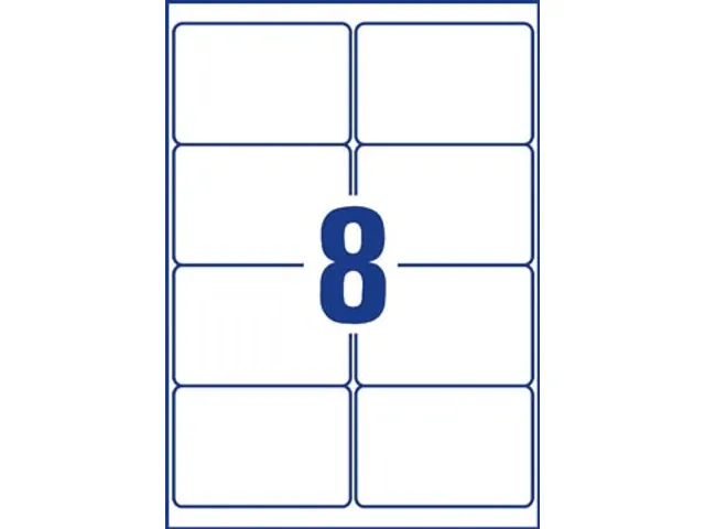 Avery Afneembare Weerbestendige Etiketten 99.1 x 67.7 mm