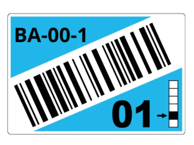 Brother LTZ15055FCB, Lichtblauw, Rechthoek, Universeel, 85 mm, 55 mm,