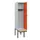 locker met bank,HxBxD 1950x400x815mm,1vak,vak B 400mm,draaigrendel