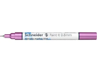 Metallic marker Schneider Paint-It 010 0.8mm paars metallic - 5