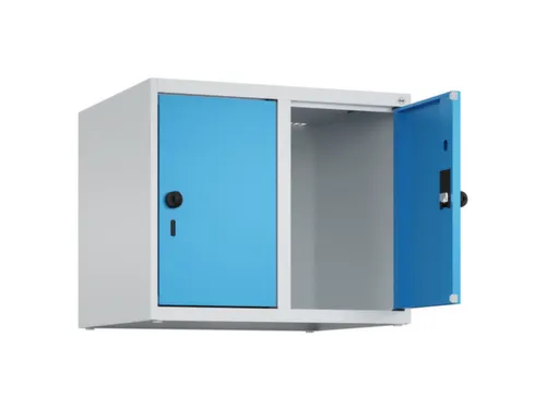 opzetkast,v. locker,2vak.,vak B 300mm,HxBxD 500x600x500mm,vleugeldeur