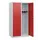 schoollocker,HxBxD 1530x800x500mm,2vak,vak B 400mm,cil.-slot