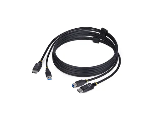 StarTech.com 1.8 Meter DisplayPort en USB KVM Kabel 4K