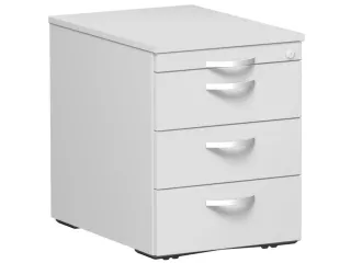 mobiel ladeblok,HxBxD 570x430x600mm,3lade(n),lichtgrijs - 2