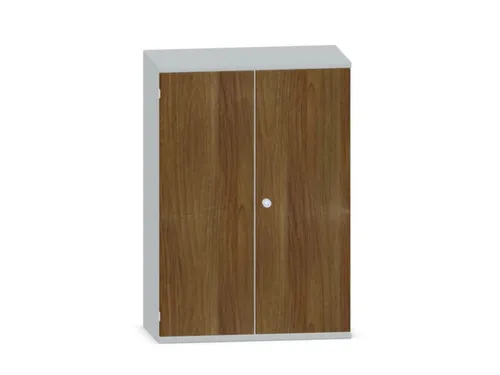 Kantoorkast 1150x800x430mm Decor Romp Lichtgrijs Decor Front Noten