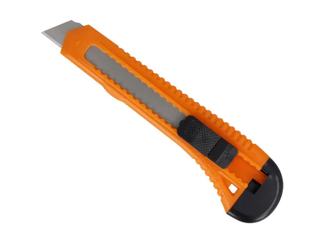 Snijmes Westcott Office 18mm kunststof houder oranje