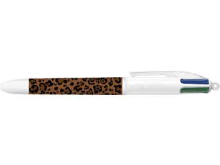 4-kleurenbalpen Leopard doos van 12 stuks assorti - 9