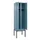 locker voor scheiding van kleding,HxBxD 2120x600x500mm,2vak