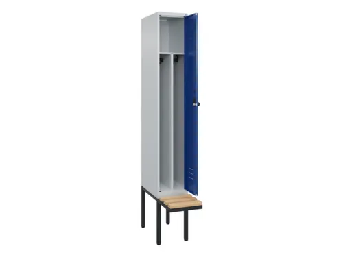 locker voor scheiding van kleding,HxBxD 2120x300x815mm,1vak