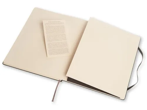 Notitieboek Moleskine XL 190x250mm dots hard cover zwart