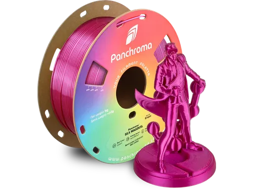 Polymaker 3D printer Filament Panchroma PLA Silk 1,75mm magenta 1kg