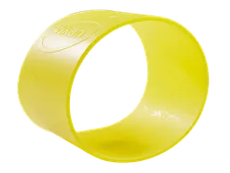 Hygiene rubber band, geel, 40mm, secundaire kleurcodering