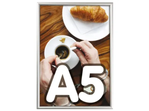 Kliklijst A5 Aluminium 14mm
