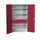 universele kast,HxBxD 2000x1300x550mm,4xStalen bodem,2lade(n)