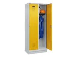 locker,HxBxD 1950x800x500mm,2vak,vak B 400mm,cil.-slot,sokkel