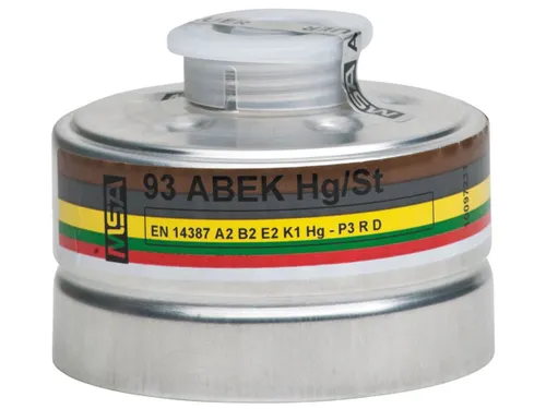 MSA combinatiefilter 93 A2B2E2K1Hg-P3 R D