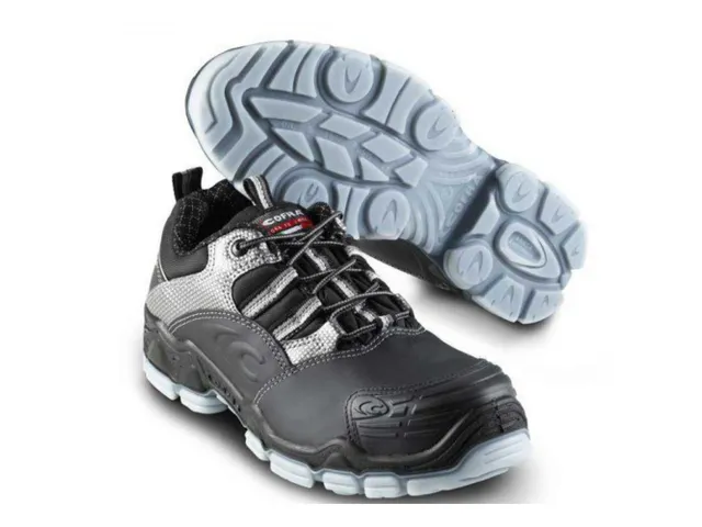 Cofra Caravaggio lage S3 veiligheidsschoenen SRC Leder zwart maat 39