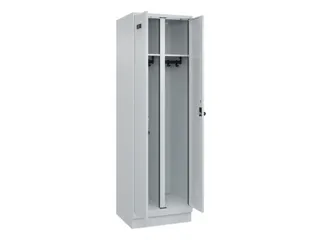 locker voor scheiding van kleding,HxBxD 1950x600x500mm,2vak - 1