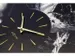 Wandklok NeXtime Marble Duo 48cm goud metaal