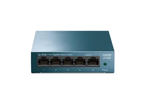 Litewave Ls105G 5-poorts 10/100/1000 Mbps Desktop Switch